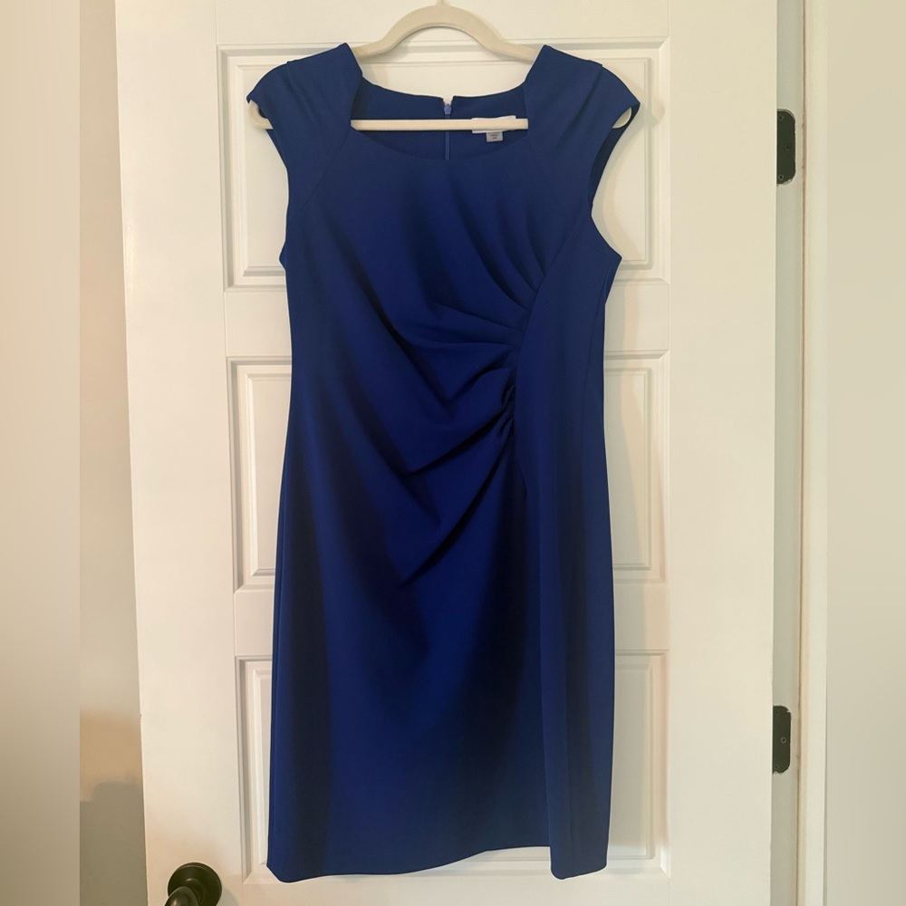 Calvin Klein Royal Blue Midi Dress